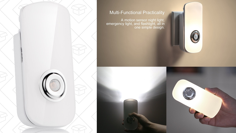 Etekcity LED Night Light/Flashlight With Battery Backup, $14 with code DJJEFES6